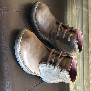Clark’s chukkas all leather